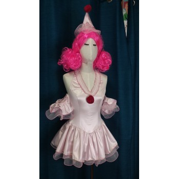 Pink Clown Girl ADULT HIRE